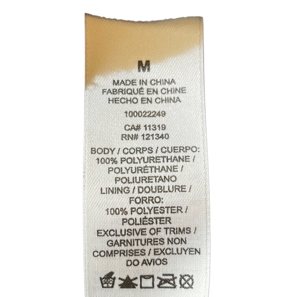 Dynamite A-Line Black Faux Leather Mini- Skirt EUC - Picture 4 of 11